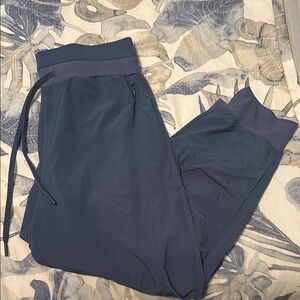 Kyodan Blue Track Pants with Elastic Waistband